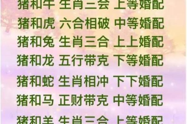 属猪的女性在婚配中与哪些生肖最为相合，婚姻生活幸福美满？