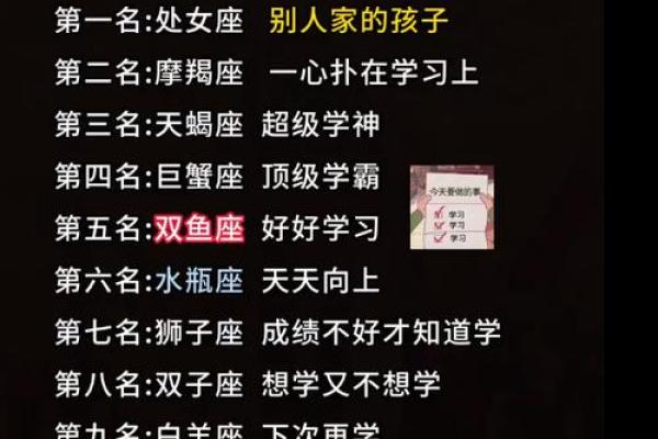 能考上清华的四大星座 最容易出 学霸 的四大星座
