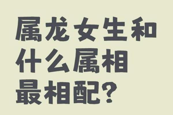 龙女婚配属相大揭秘：哪个生肖才是最佳伴侣？