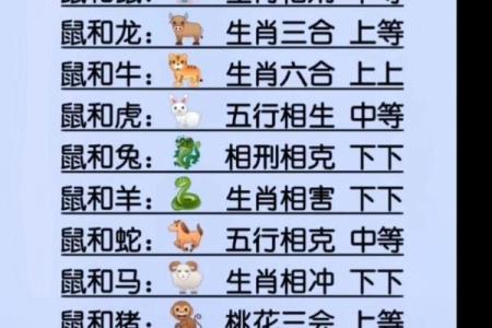 1996年属鼠的最佳婚配属相 1996年属鼠的属相婚配表