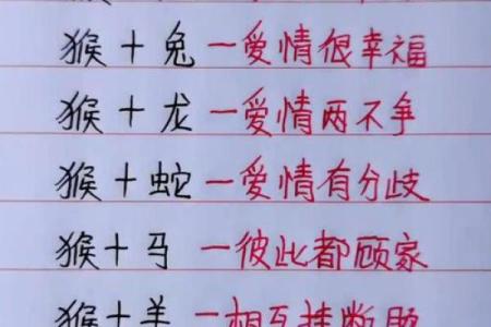属猴女在婚姻中应该避免与哪些生肖结合才能防止冲突