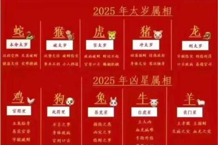 2025年下半年必死的生肖 2025年哪几个生肖犯太岁