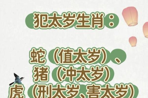 2025年哪些属相犯太岁刑太岁冲太岁 2025犯太岁的5个属相