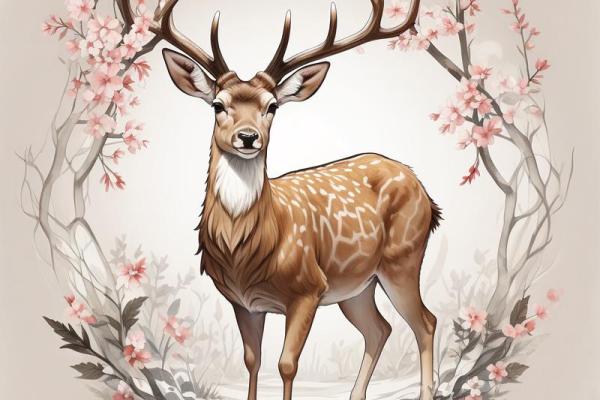 梅花鹿画适合挂在家里什么位置 梅花鹿图挂在家里哪里好