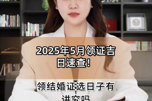 2025年结婚领证吉日