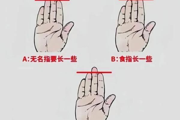 无名指与食指长短的说法 无名指长与食指代表什么