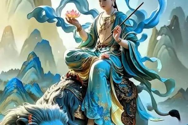 文殊菩萨图片大全 保佑孩子考高中) 文殊菩萨菩萨图片高清晰