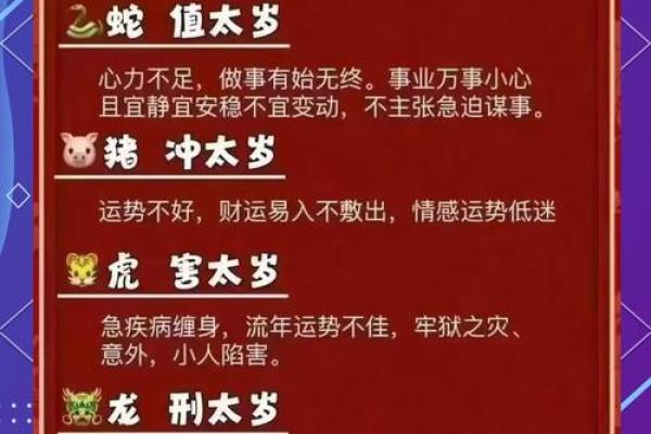 犯太岁值太岁刑太岁破太岁冲太岁有什么 犯太岁破太岁冲太岁害太岁