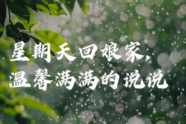 三天回娘家有什么讲究 3天回娘家什么意思