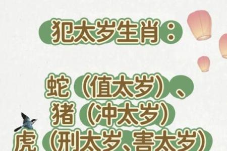 2025年哪些属相犯太岁刑太岁冲太岁 2025犯太岁的5个属相