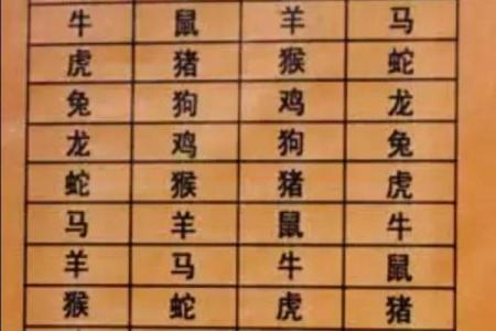 与生肖马相冲的生肖是什么 和生肖马相冲的属相