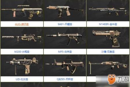 十二星座防身武器 十二星座的法术和武器