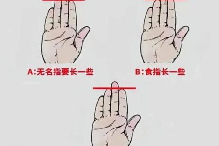 无名指与食指长短的说法 无名指长与食指代表什么