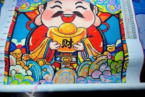 十字绣财神爷的摆放位置和方向 十字绣财神摆放的最佳位置图