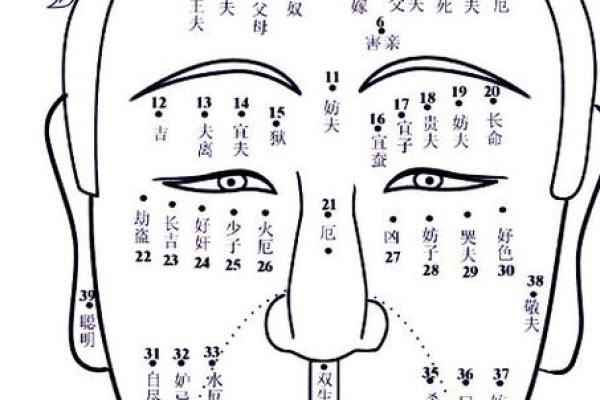 胸前长痣面相图