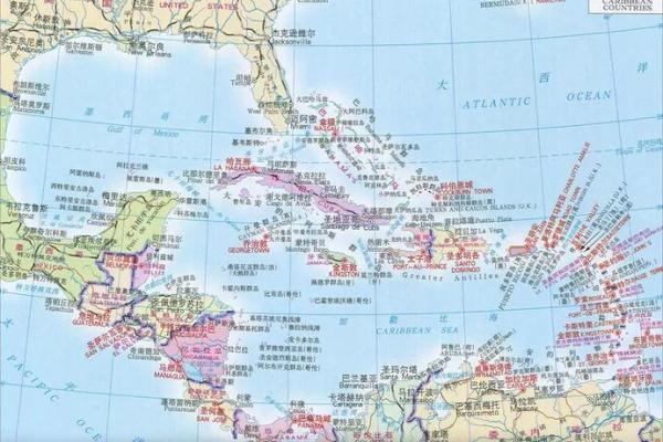 牙买加地理位置(牙买加在地图位置)