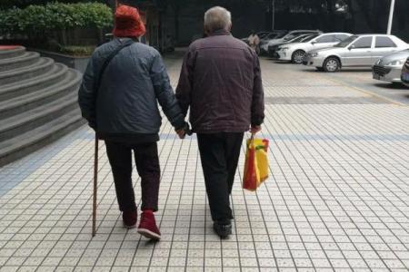 老夫妻 老夫妻牵手图片