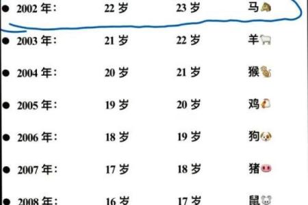 请问在2025年属鼠的朋友是几岁，不同年份的年龄分别是多少