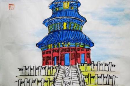 北京名胜古迹图片(北京名胜古迹图片儿童画手抄报)