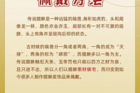 貔貅的忌讳 貔貅的忌讳有什么