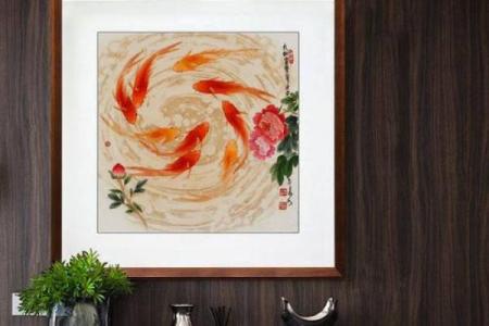 鲤鱼画挂在家里什么位置好 鲤鱼挂件挂在家中什么地方好