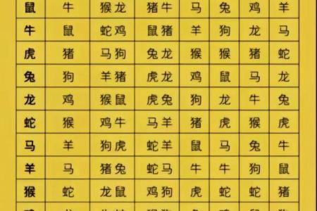 十二生肖婚配属相配对 十二生肖属相婚配顺口溜