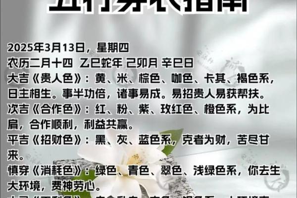 2021年1月18日五行穿衣