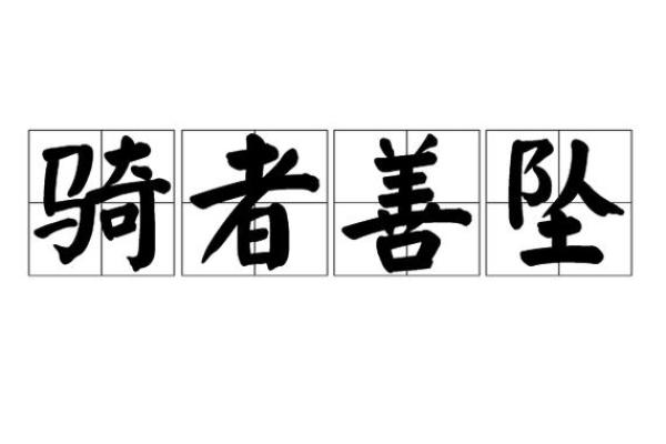骑者善坠打一正确生肖