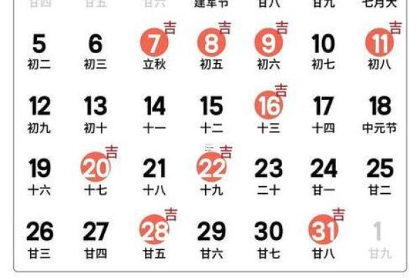 2025八月建房动土吉日