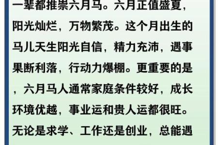 属马的几月 属马的几月出生最好命