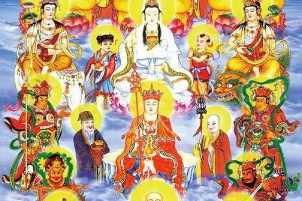 财神与观音左右摆放图 财神与观音左右摆放图解