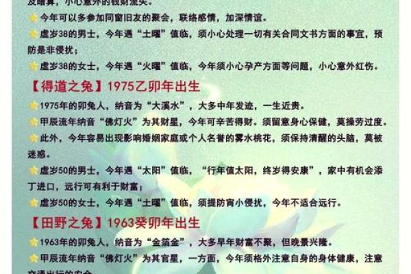 1975年属兔2018年运势及运程 1975年2018年属兔人的全年运势