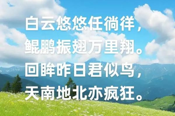 ‌海阔天空打一生肖 → 鹏‌（鹏徙南溟，海天无际）