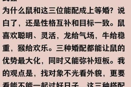 1996年属鼠的男生和什么属相最配婚姻幸福长久