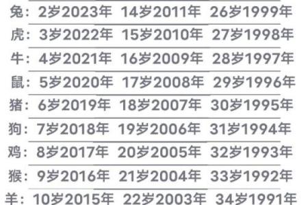 属鼠的2025年虚岁和周岁分别怎么算准确年龄方法