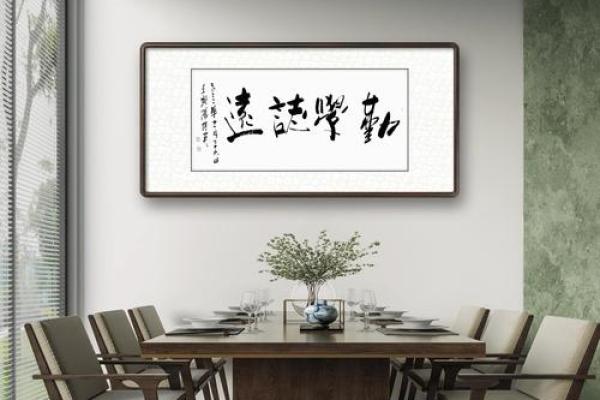 家中挂什么字好 家中挂什么字好客厅四字书法集锦