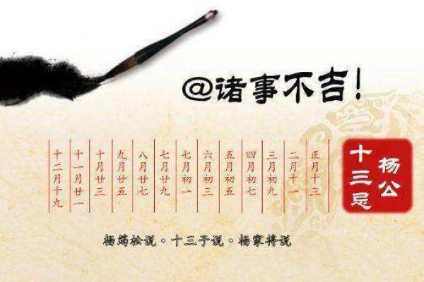 杨公忌日的三个贵人 杨公忌日是怎么回事