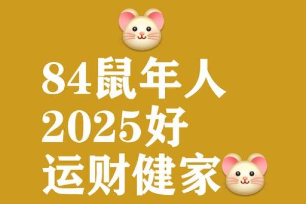 1984年出生的属鼠人2025年全年财运和事业运如何