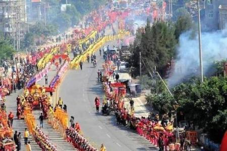湄洲岛妈祖回娘家 湄洲岛妈祖出游视频