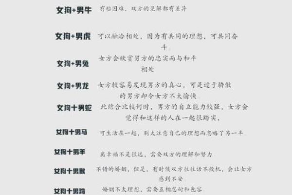 十二生肖最佳配对 十二生肖最佳配对表格属狗与