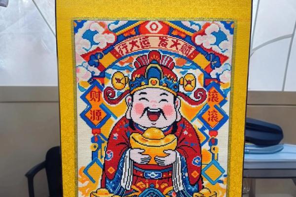 财神爷十字绣的摆放位置和方向 十字绣财神爷放家里哪里好