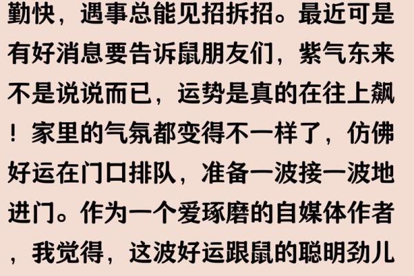 1960年属鼠人2024年每月运势详解，健康财运事业全面解析