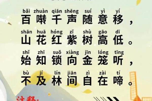 ‌鸟语花香打一生肖 → 画眉‌（眉鸟啼春，百花竞放）
