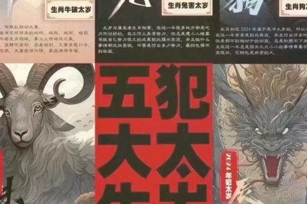 2024年太岁犯哪些属相(2024年太岁犯哪些属相羊)