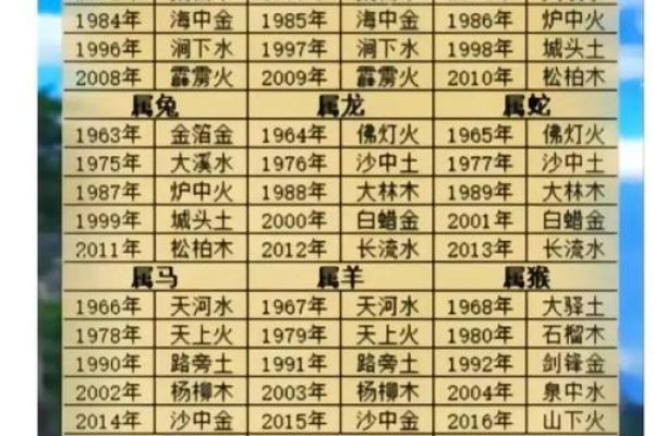 1984年出生的生肖鼠五行属性查询，如何根据年份准确判断其命理