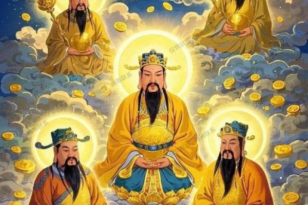 五个财神爷摆放位置 五个财神爷高清图片