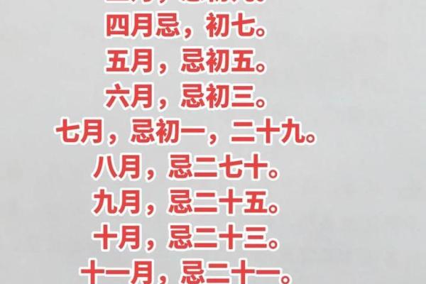 每个月的杨公忌日是什么意思 每月的杨公忌日是哪几天