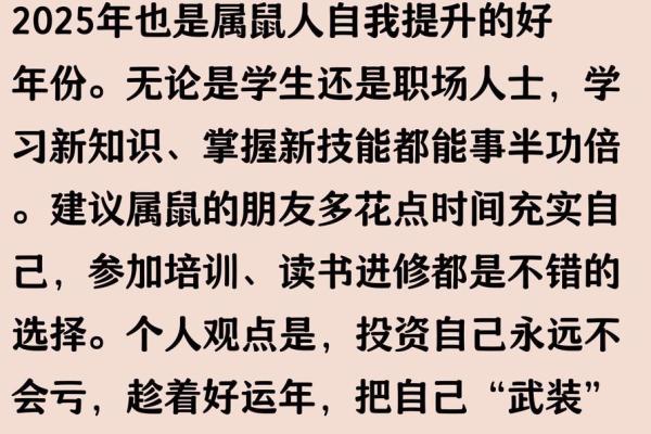 2008年属鼠女2025年运势详解，学业健康感情全面解析