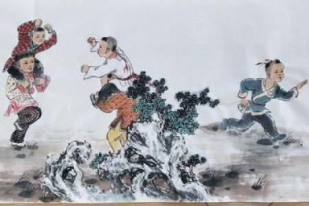 百子图适合挂在家中什么位置 百子图挂在哪里比较好