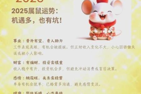 2025年鼠年本命年运势如何，属鼠人需要注意哪些方面的事项？